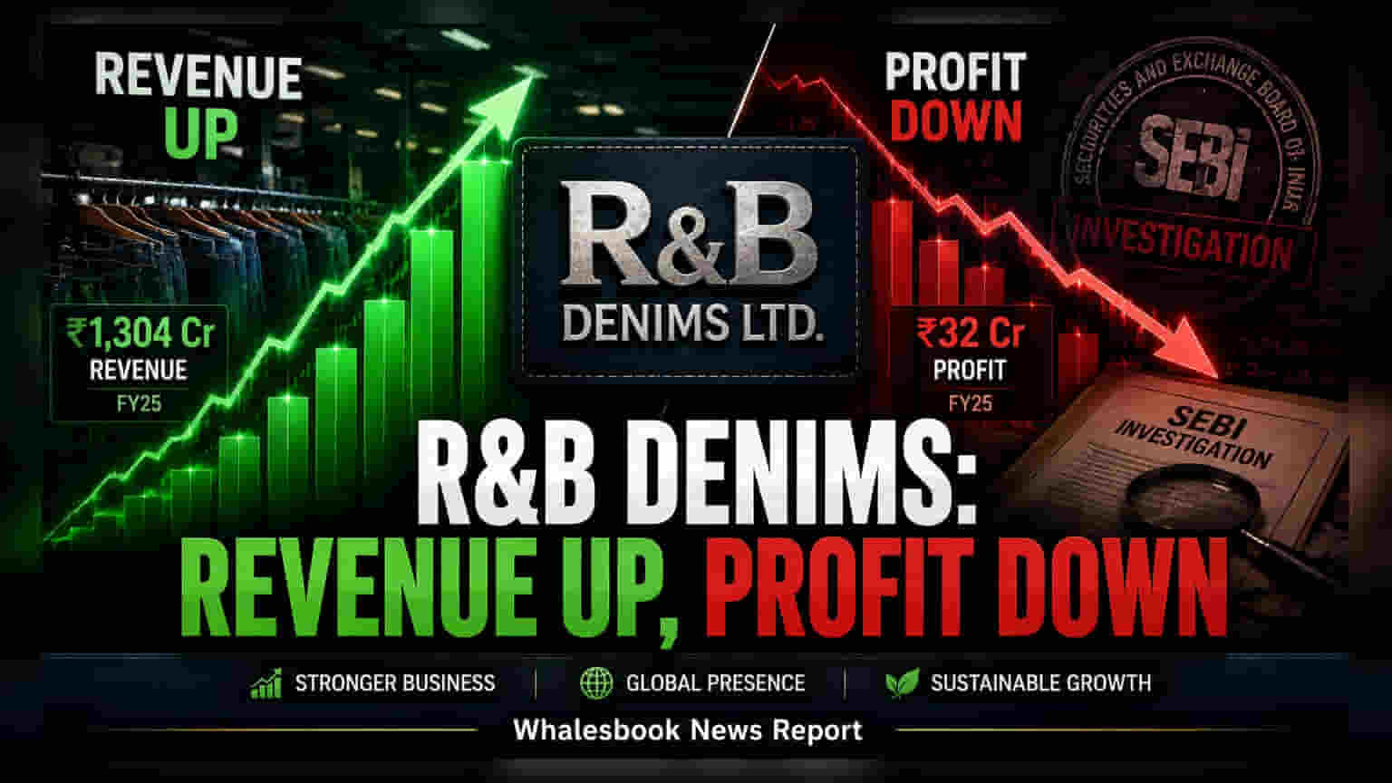 R&B Denims चे उत्पन्न वाढले, पण प्रॉफिट घटला; SEBI चौकशीमुळे चिंता