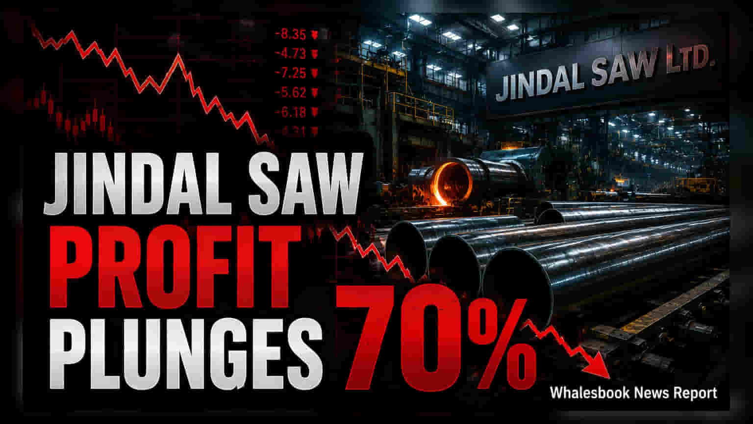 Jindal Saw Q1 FY27: ਮੁਨਾਫੇ ਵਿੱਚ **70%** ਦੀ ਭਾਰੀ ਗਿਰਾਵਟ, ਨੈੱਟ ਪ੍ਰੋਫਿਟ ਸਿਰਫ **₹109.77 ਕਰੋੜ**