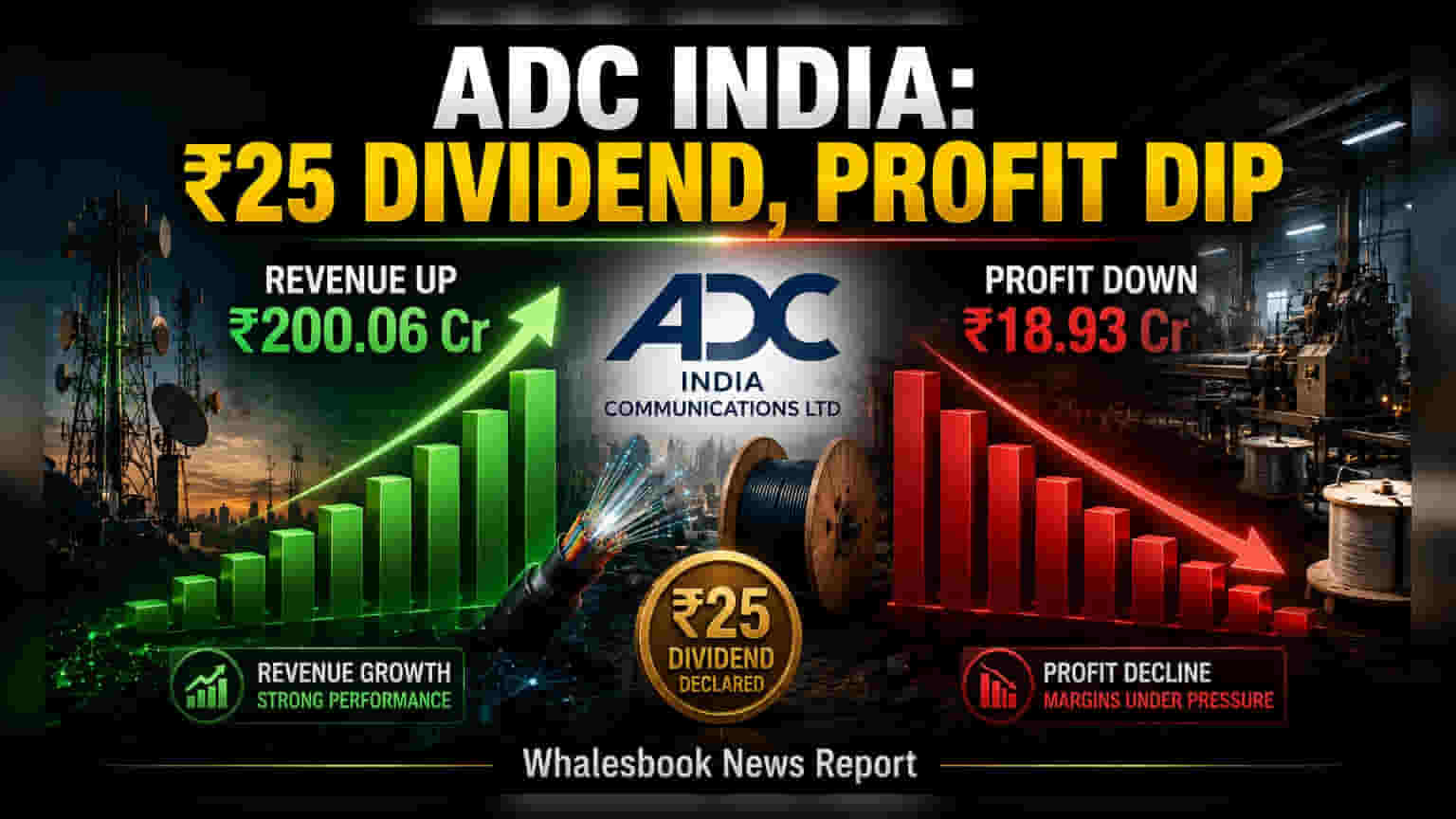 ADC India Communications declares ₹25 dividend amid 7% revenue growth, profit dips