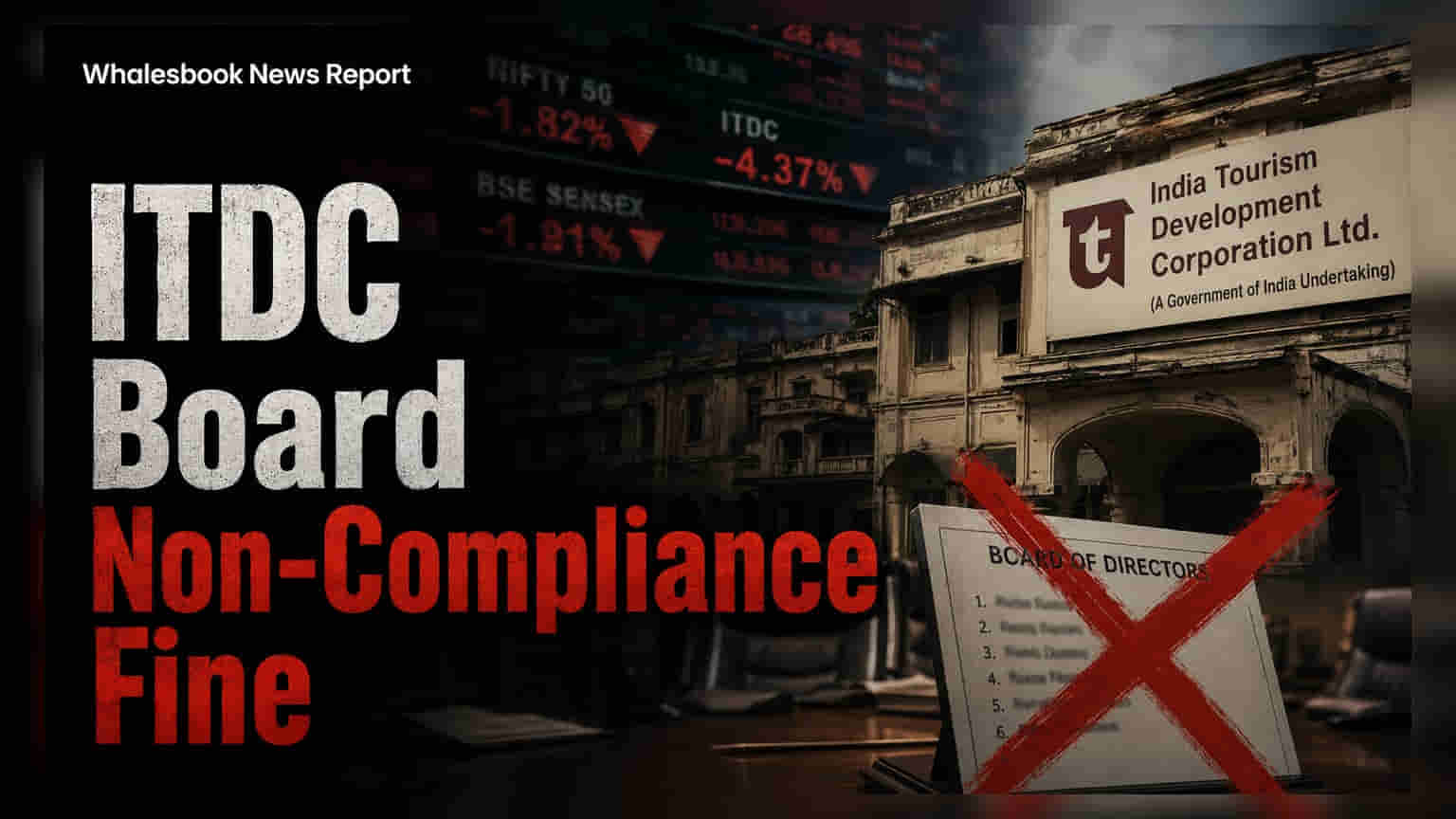 ITDC શેર: બોર્ડ રચનાના નિયમોના પાલનમાં નિષ્ફળતા બદલ ફટકારી મોટી પેનલ્ટી