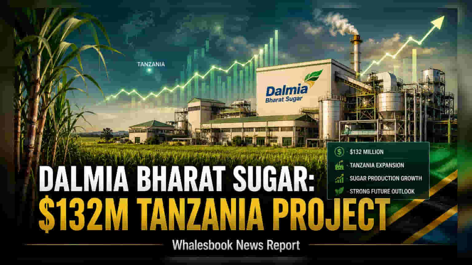 Dalmia Bharat Sugar Tanzania: તાંઝાનિયામાં Sugar Project માટે ₹1100 કરોડનું મોટું રોકાણ!