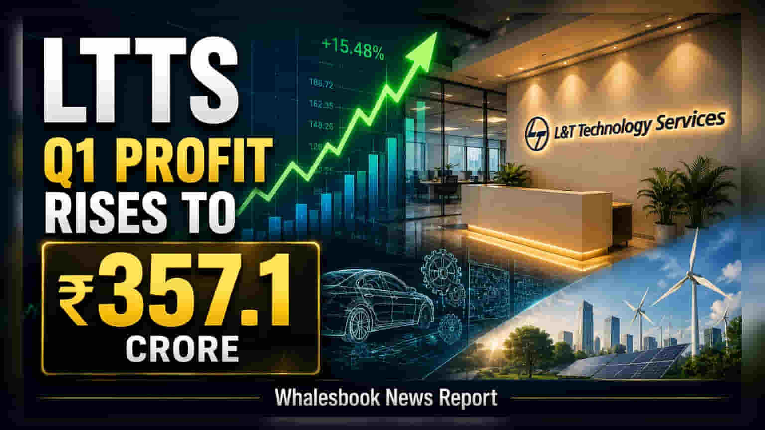 L&T டெக்னாலஜி சர்வீசஸ்: Q1 FY27-ல் லாபம் ₹357.1 கோடி உயர்ந்தது!