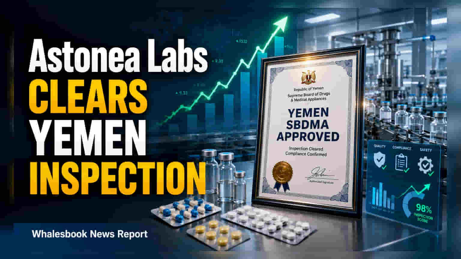 Astonea Labs: ஏமன் சந்தைக்கு வழி திறந்தது! பஞ்ச்குலா தொழிற்சாலைக்கு முக்கிய அனுமதி