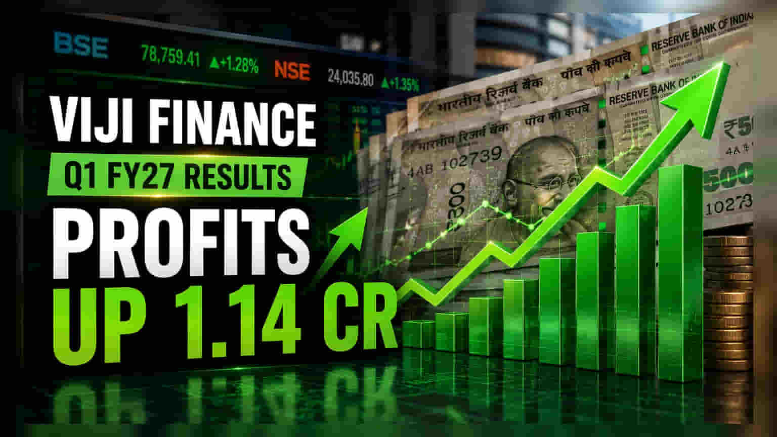 Viji Finance: ਲਾਭ 'ਚ ਆਈ ਕੰਪਨੀ! Q1 FY27 'ਚ ₹1.14 ਕਰੋੜ ਦਾ ਨੈੱਟ ਪ੍ਰੋਫਿਟ