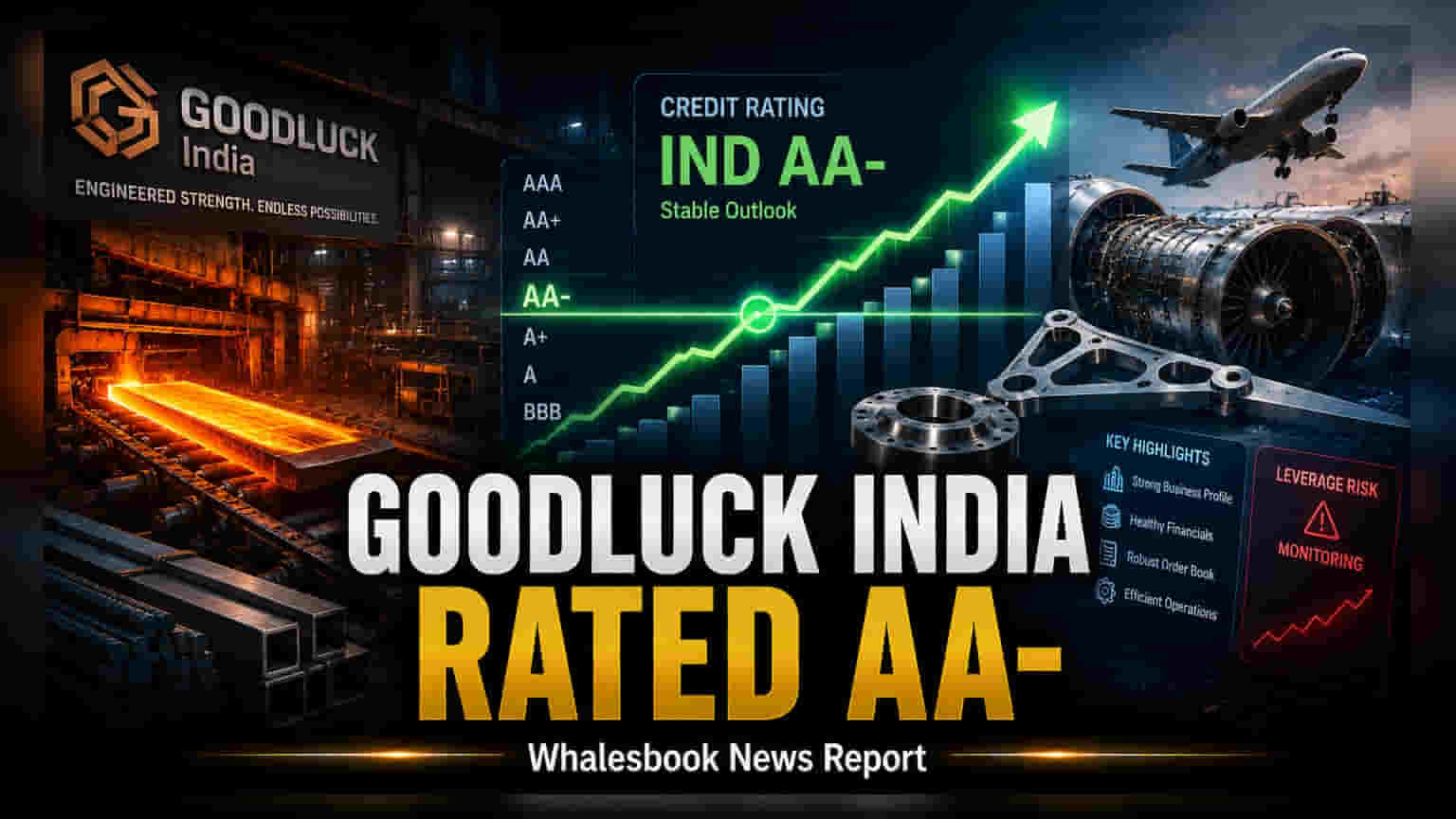 Goodluck India Gets IND AA- Rating for ₹1,150 Crore Debt Facilities