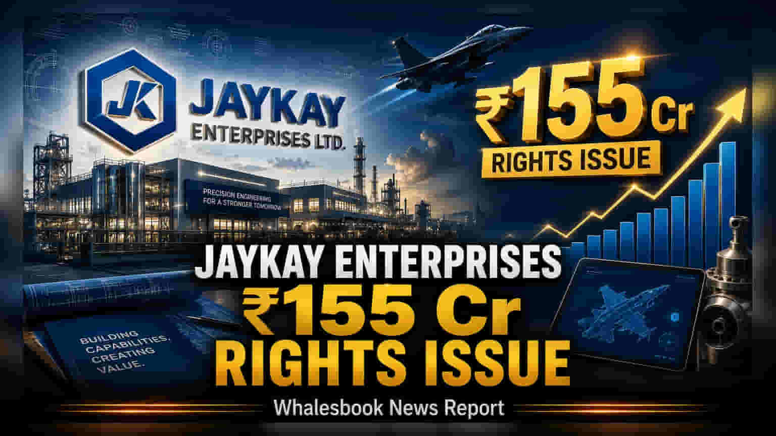 Jaykay Enterprises: डिफेंस सेक्टर में बड़ा दांव! ₹155 करोड़ जुटाएगी कंपनी, जानें पूरी प्लानिंग