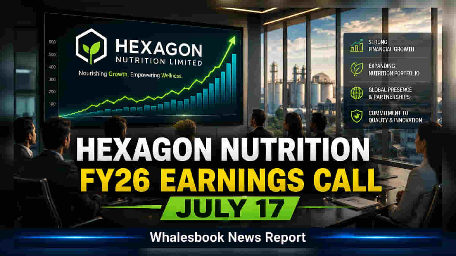 Hexagon Nutrition: पहली बार निवेशकों के साथ होगी खास 'Earnings Conference Call', जानें कब और क्यों