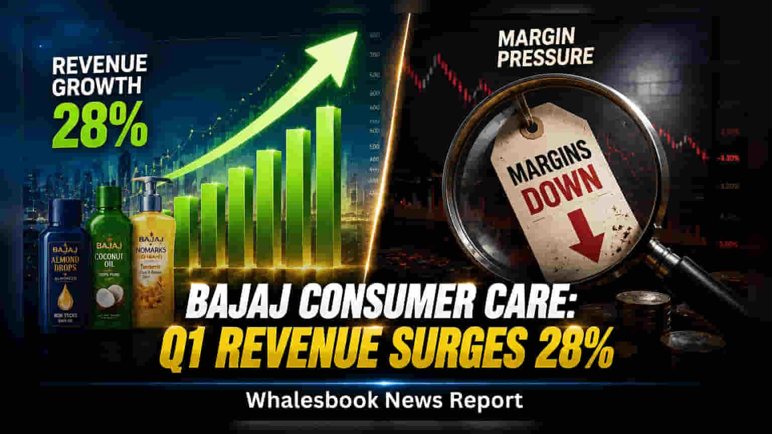 Bajaj Consumer Care Q1 FY27: રેવન્યુમાં **28%** નો જબરદસ્ત ઉછાળો, ₹341 કરોડ પહોંચ્યો, EBITDA પણ ડબલ
