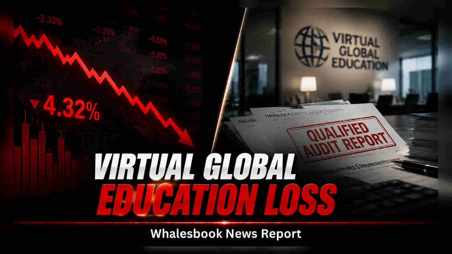Virtual Global Education Posts Net Loss After Audit Adjustments; Ex-CFO Accused of Fraud