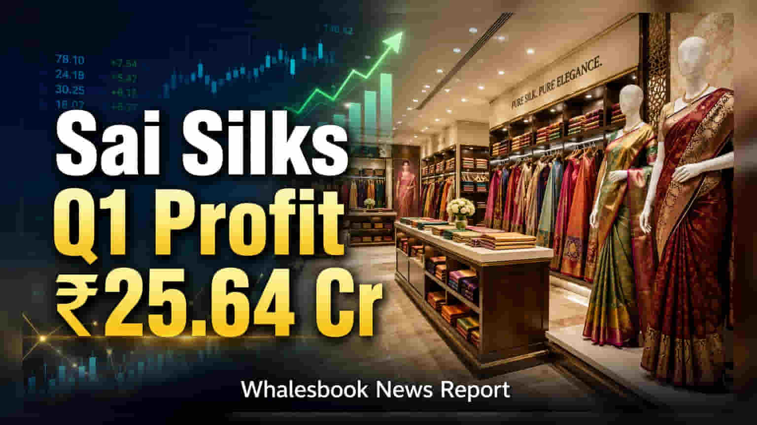 Sai Silks Q1FY27 Net Profit Rs 25.64 Crore; Recommends Rs 1.50 Dividend