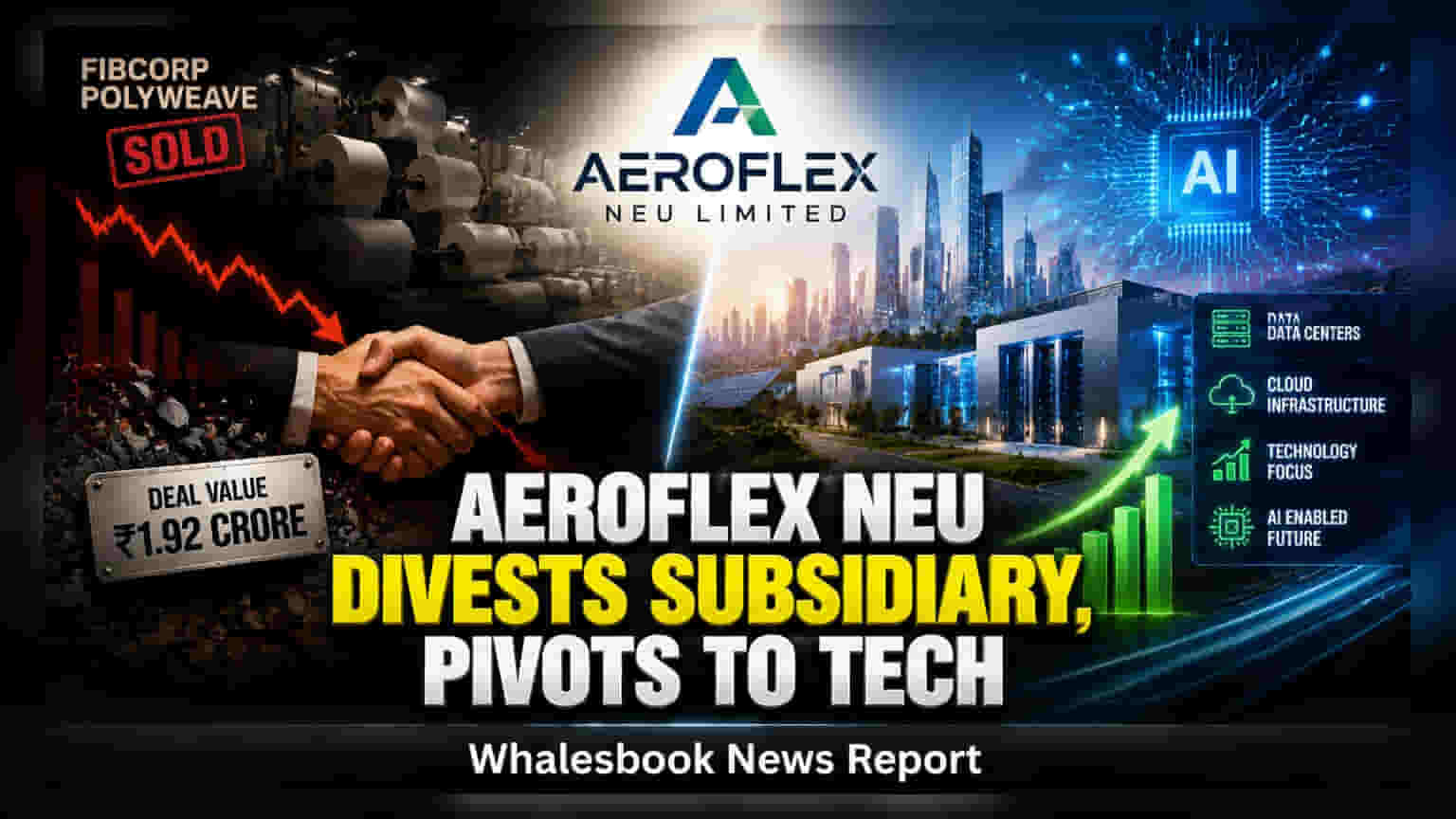 Aeroflex Neu चा मोठा निर्णय! Fibcorp Polyweave मधील 51.01% हिस्सा विकला, ₹1.92 कोटी मिळाले