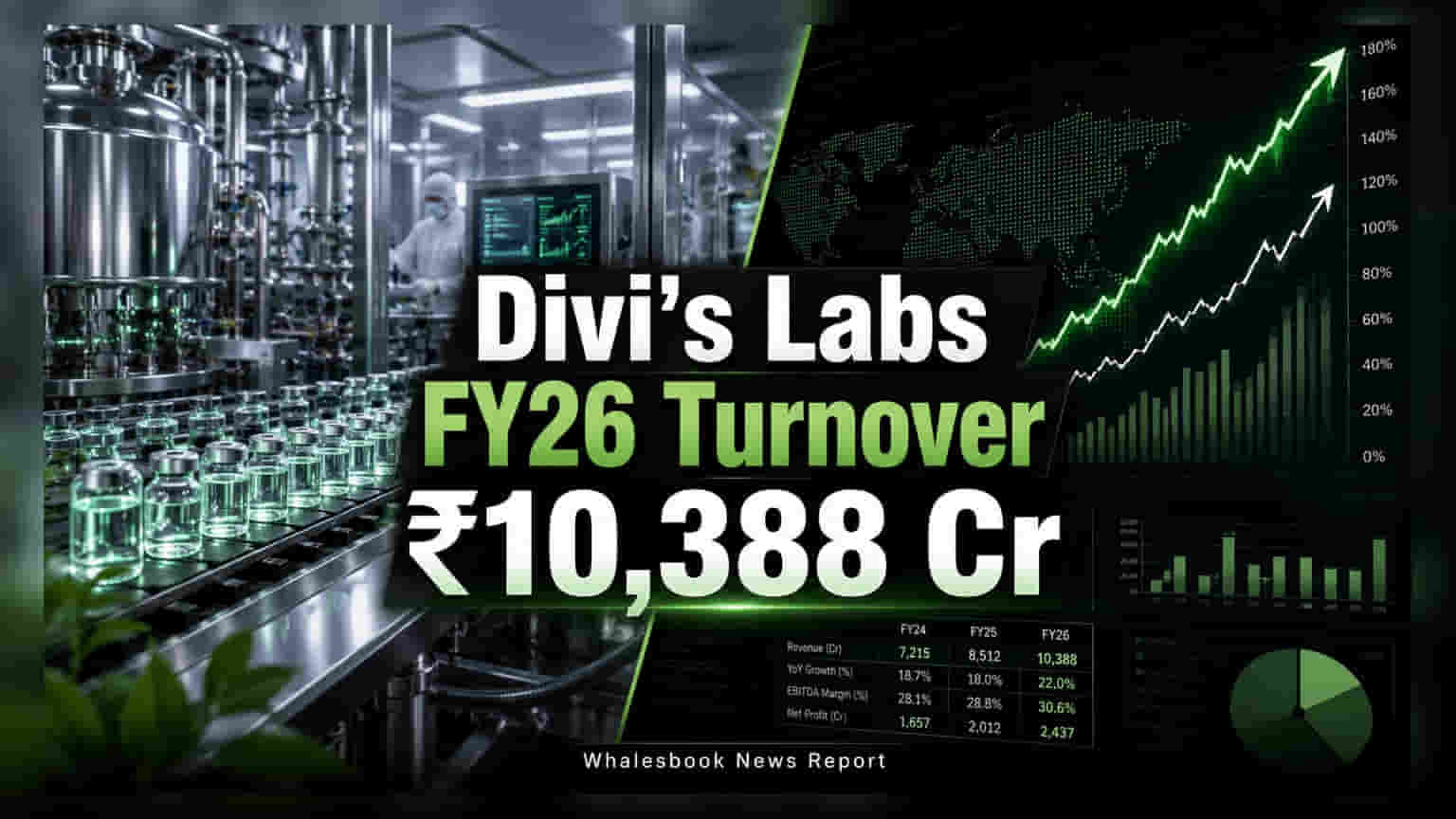 Divi's Labs FY26 Turnover ₹10,388 Cr; Sets Net-Zero Target by FY50