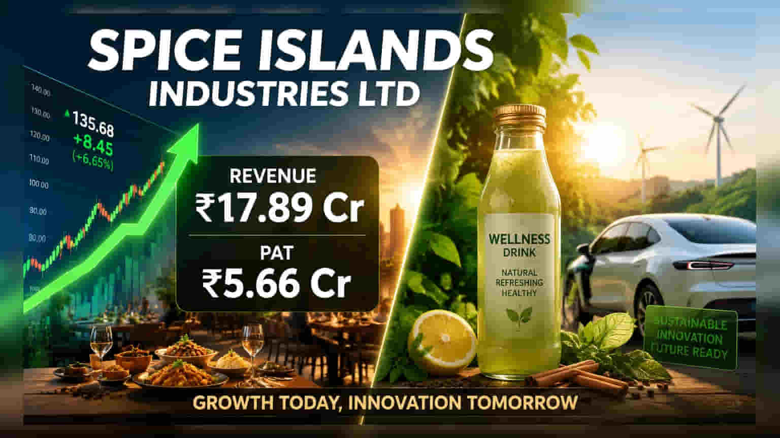 Spice Islands Industries: રોકાણકારો ખુશ! રેવન્યુમાં 2200%નો ઉછાળો, ₹5.66 કરોડનો Net Profit