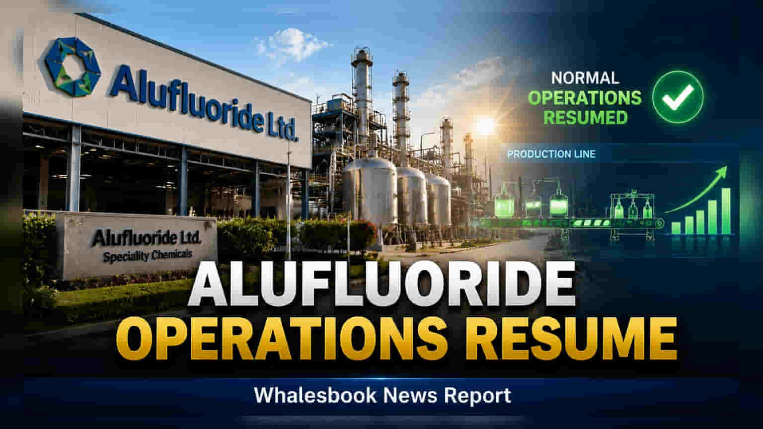 Alufluoride Plant Restart: કાચા માલની સમસ્યા દૂર, વિશાખાપટ્ટનમ પ્લાન્ટ ફરી ધમધમતો થયો