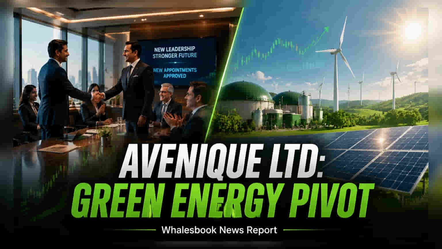 Avenique Ltd Appoints New MD, CFO; Pivots to Green Energy