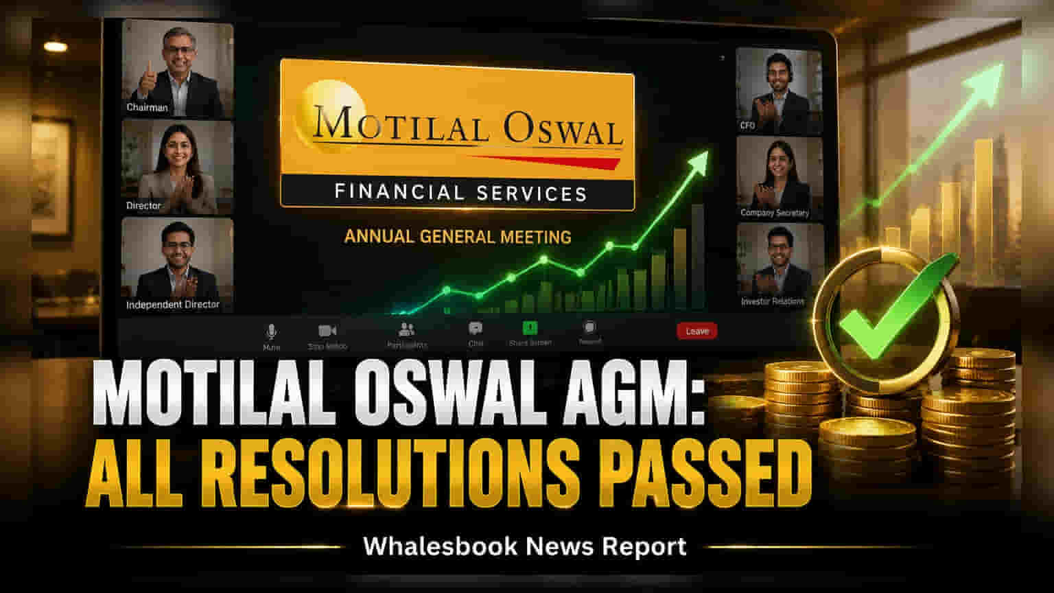 Motilal Oswal AGM: Shareholders Approve All 9 Resolutions, Final Dividend Confirmed