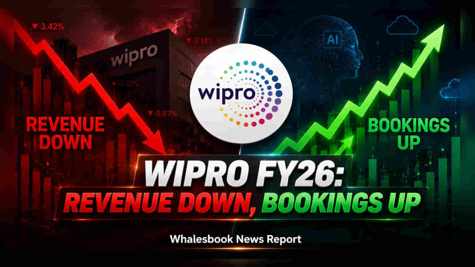 Wipro Share Buyback: રેકોર્ડ ₹15,000 કરોડનો બાયબેક, પણ આવકમાં ઘટાડો