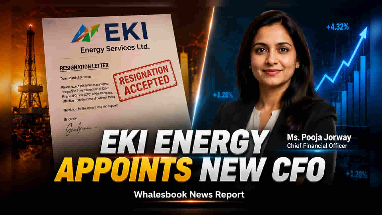 EKI Energy Services Appoints Pooja Jorway as New CFO