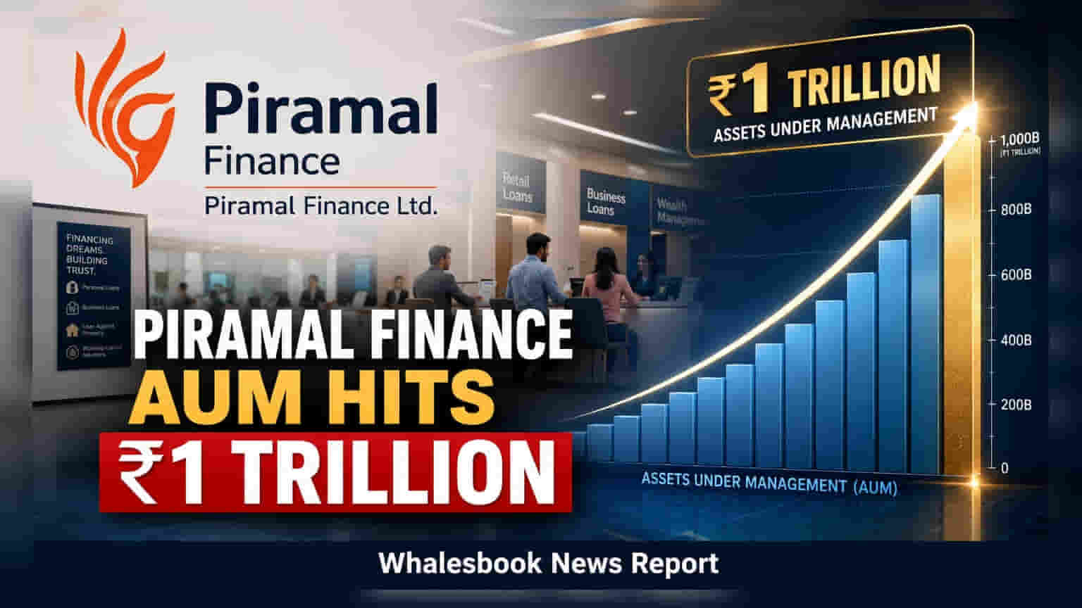 Piramal Finance Share: AUM પહોંચ્યું ₹1 લાખ કરોડ, રિટેલ લોનમાં 85% હિસ્સો