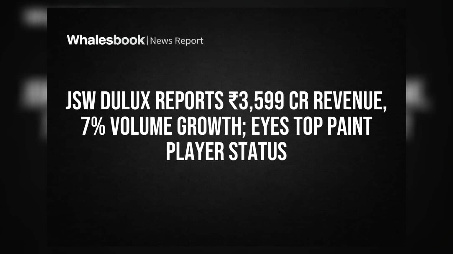 JSW Dulux: భారీ ఆదాయం, వాల్యూమ్ గ్రోత్.. పెయింట్స్ మార్కెట్లో సత్తా చాటేందుకు రెడీ!