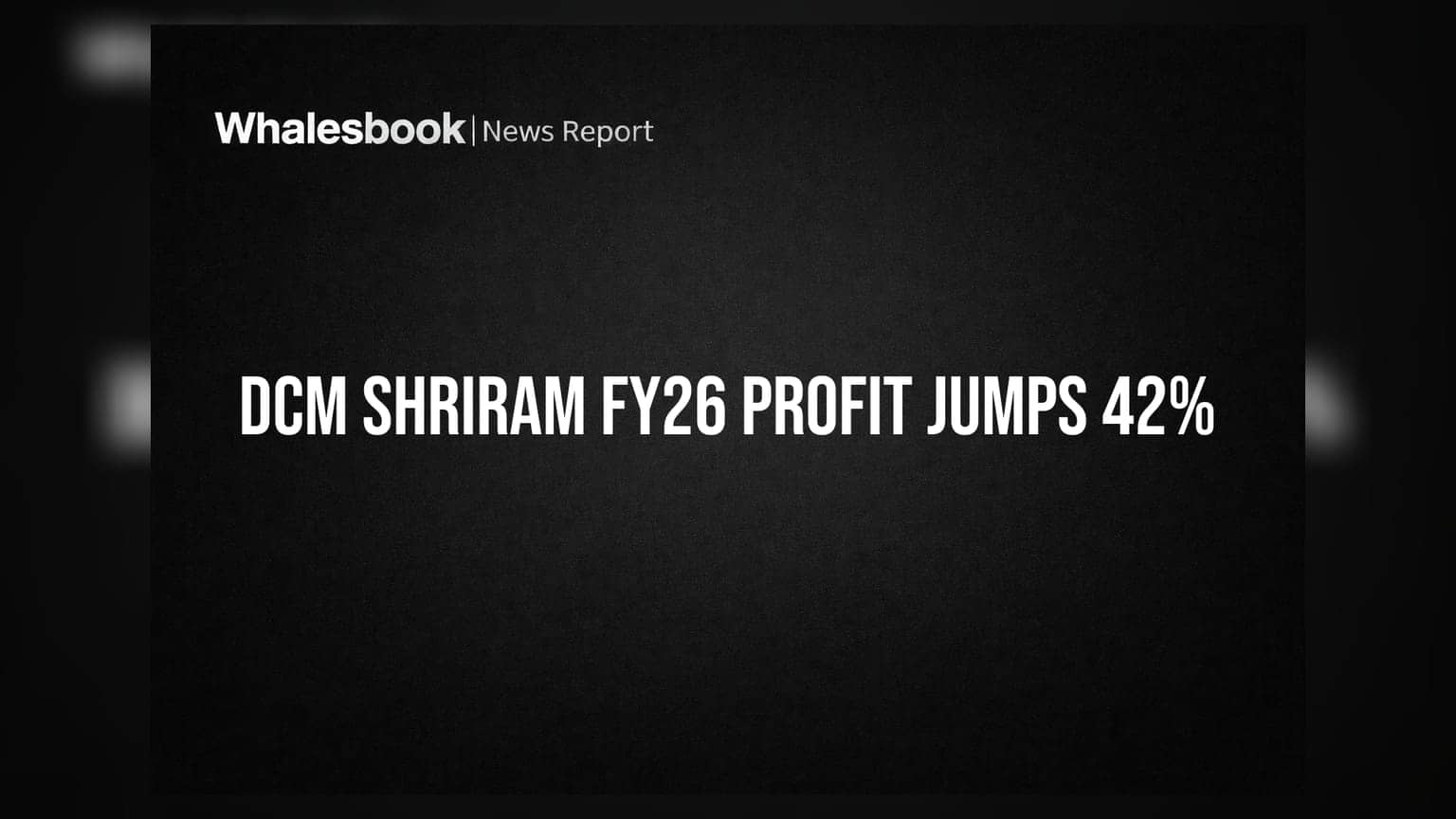 DCM Shriram FY26: नफ्यात तब्बल **42%** वाढ, ₹856 कोटींवर पोहोचला; महसूलही **12%** वाढला