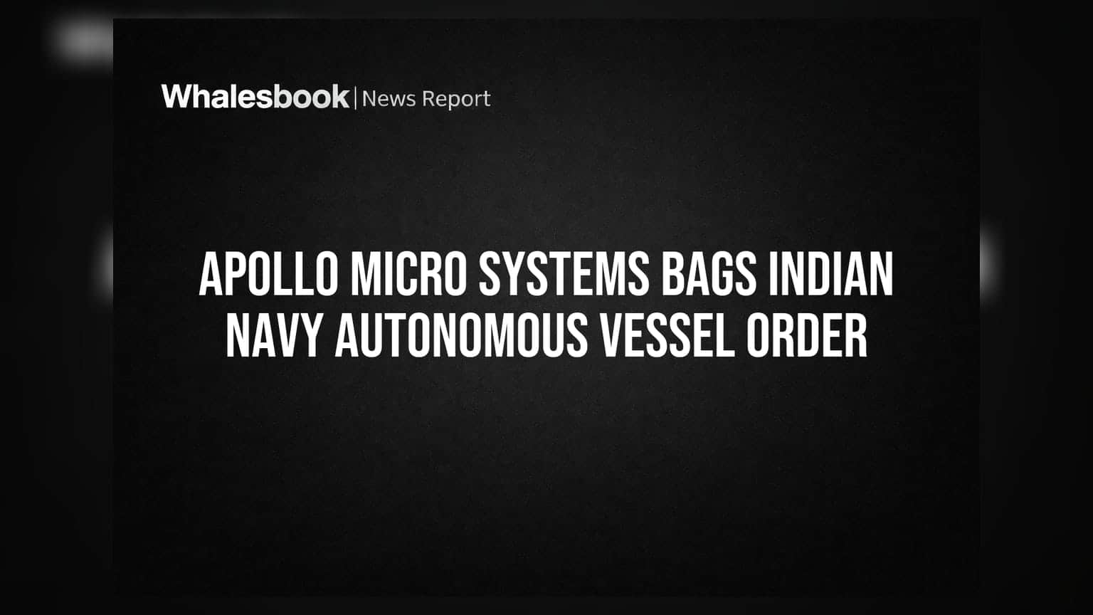 Apollo Micro Systems: ਭਾਰਤੀ ਜਲ ਸੈਨਾ ਨੇ ਦਿੱਤਾ ਵੱਡਾ ਆਰਡਰ, ਸ਼ੇਅਰਾਂ 'ਚ ਆ ਸਕਦੀ ਤੇਜ਼ੀ