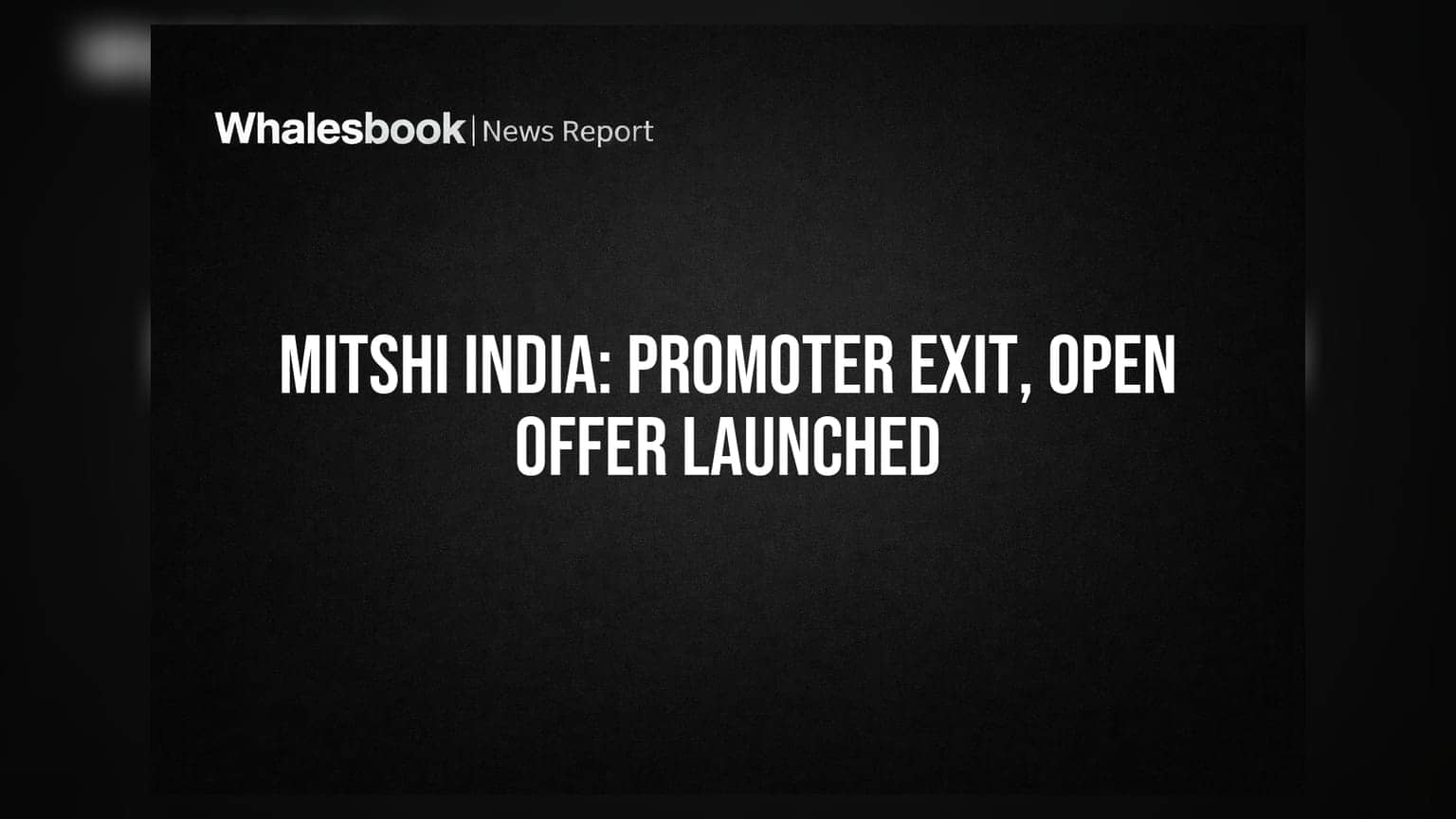 Karronn Bajaj Mitshi India માં 26% હિસ્સો ખરીદશે, પ્રમોટર્સનો Exit
