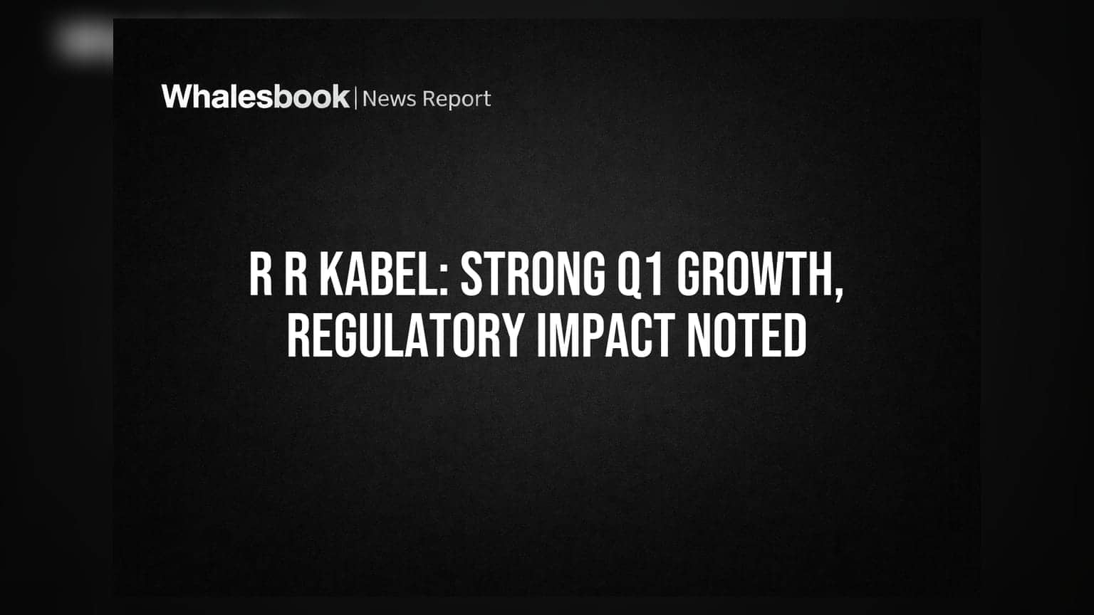 R R Kabel Share Price: முதலீட்டாளர்களுக்கு குட் நியூஸ்! வருவாய் ₹3,168 கோடி, லாபம் ₹205 கோடி உயர்வு