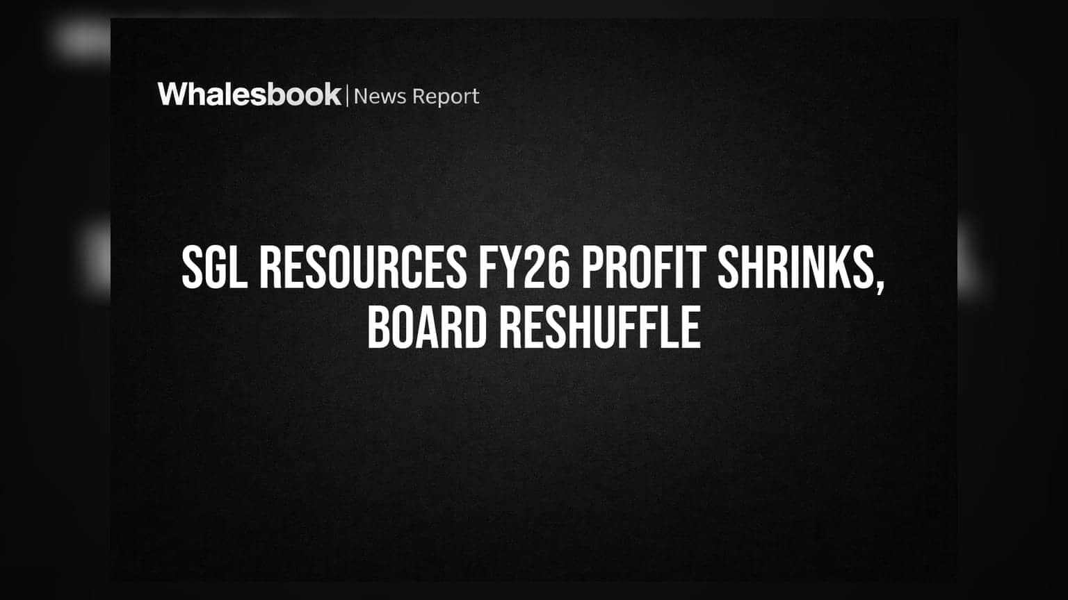 SGL Resources Share Price: નફામાં મોટો ઘટાડો, બોર્ડમાં મોટા ફેરફાર