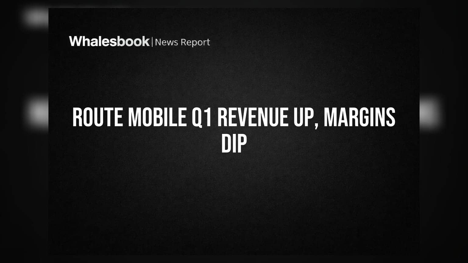 Route Mobile Q1 FY27 Revenue Up 9.6% to ₹1,151.5 Cr, Margins Decline