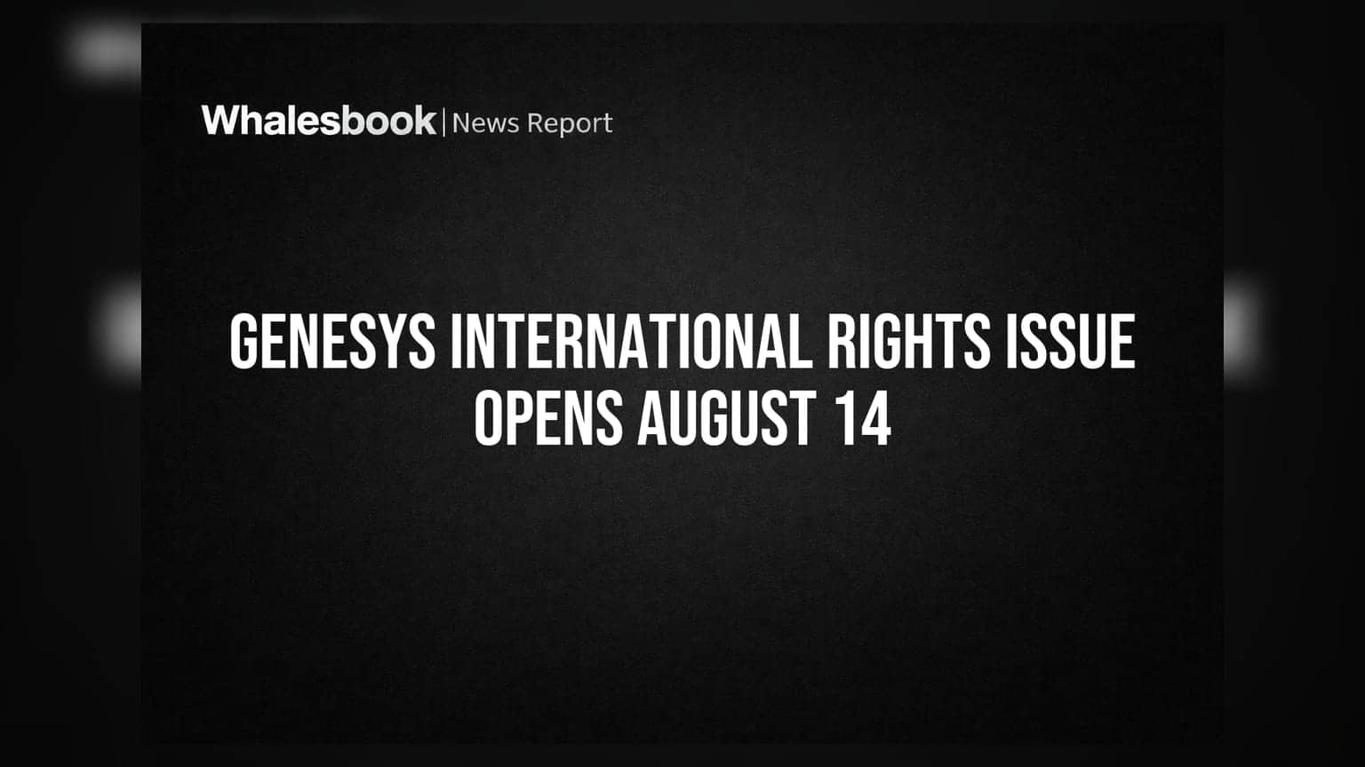 Genesys International Rights Issue: ₹125 ਕਰੋੜ ਜੁਟਾਉਣ ਦੀ ਤਿਆਰੀ, 14 ਅਗਸਤ ਨੂੰ ਖੁੱਲ੍ਹੇਗਾ ਇਸ਼ੂ