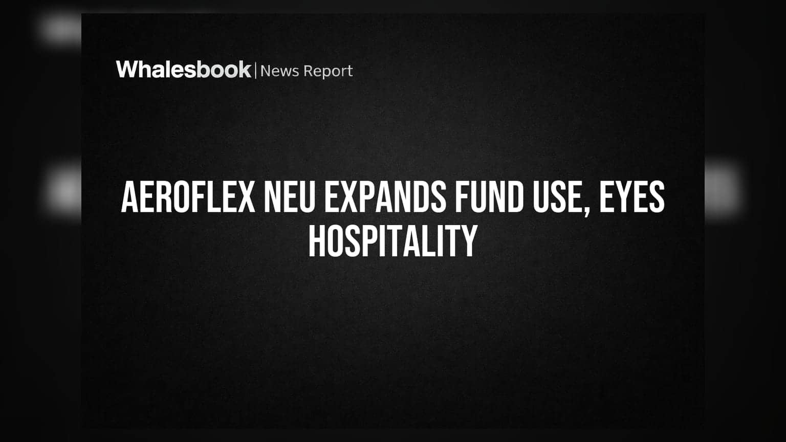 Aeroflex Neu Ltd Shifts Funds to Data Centers, Hospitality; Seeks RPT Approvals