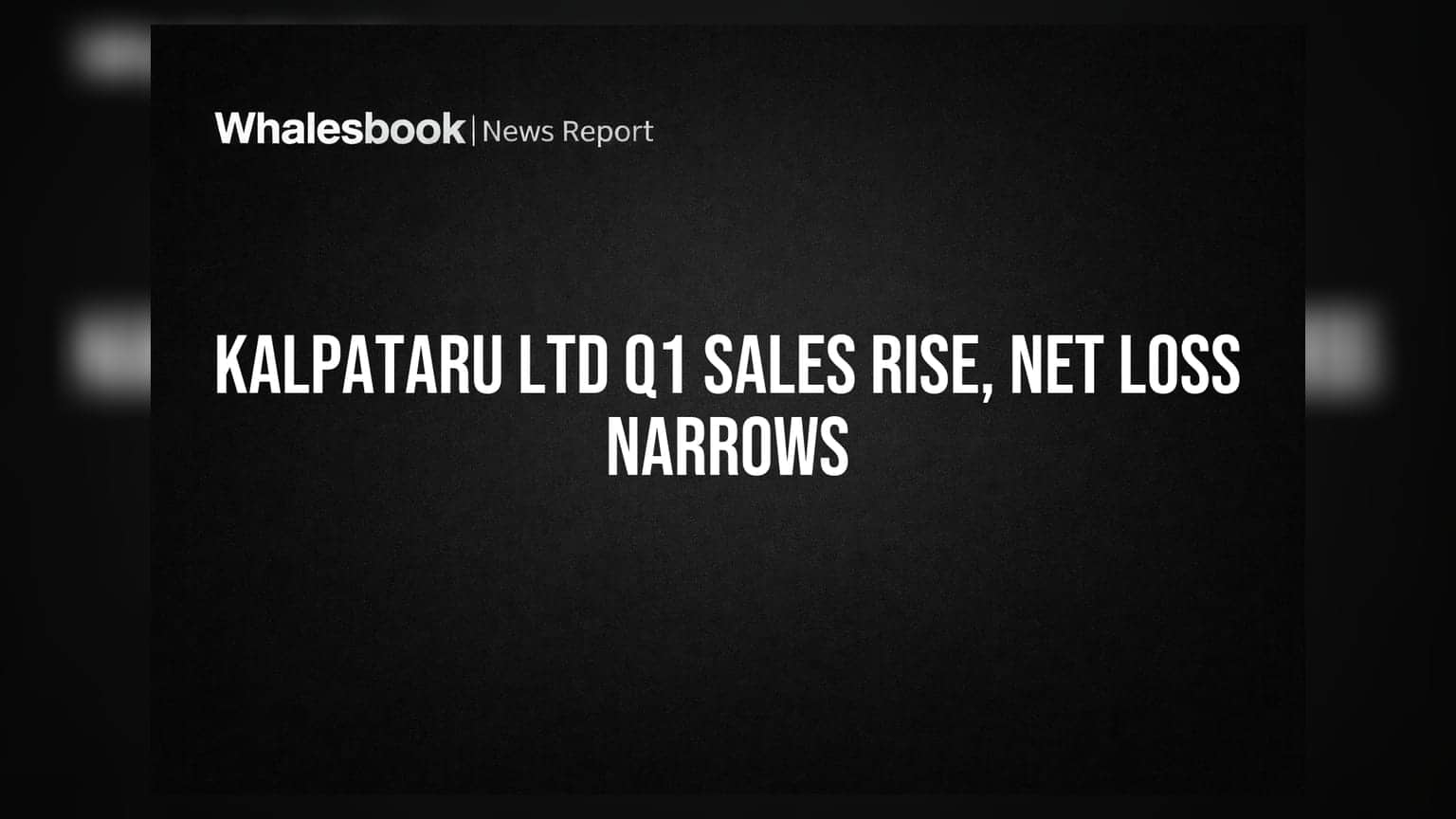 Kalpataru Ltd Q1 FY27: પ્રી-સેલ્સ ₹1,329 કરોડ, નેટ લોસ ઘટ્યો