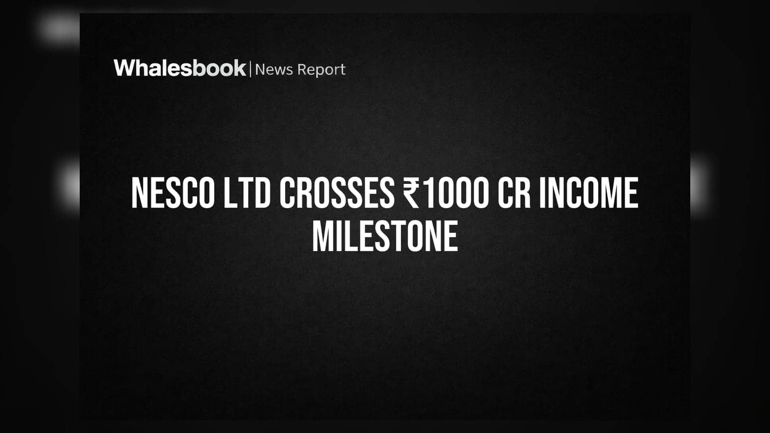 Nesco Ltd பங்குச்சந்தை ஏற்றம்: வருமானம் ₹1,000 கோடியைத் தாண்டியது! ₹7 டிவிடெண்ட் அறிவிப்பு!