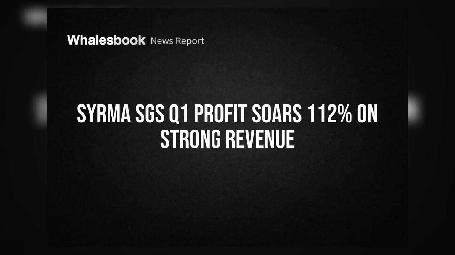 Syrma SGS Technology Q1 FY27 Revenue Up 67% to ₹1,604 Crore, PAT Jumps 112%