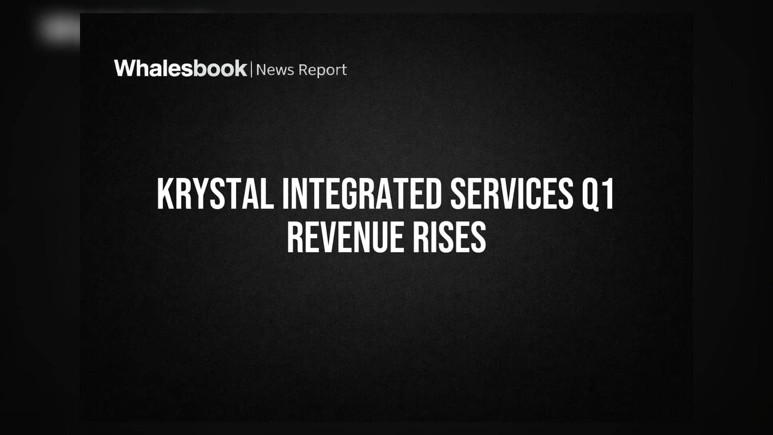 Krystal Integrated Services Q1 FY27 Revenue Up 11.65% to ₹3,607 Cr; Acquires Citelum India