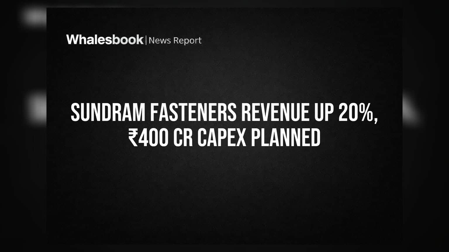 Sundram Fasteners Share: સતત બીજા ક્વાર્ટરમાં ધમાકેદાર કમાણી! આવકમાં **20%** નો ઉછાળો, **₹400 કરોડ**નું મોટું રોકાણ