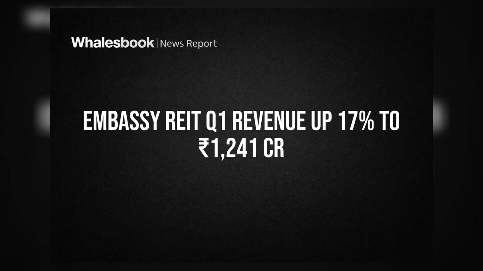 Embassy REIT: ਕਮਾਈ 'ਚ **17%** ਦਾ ਵਾਧਾ, DPU ਵੀ **9%** ਵਧਿਆ!