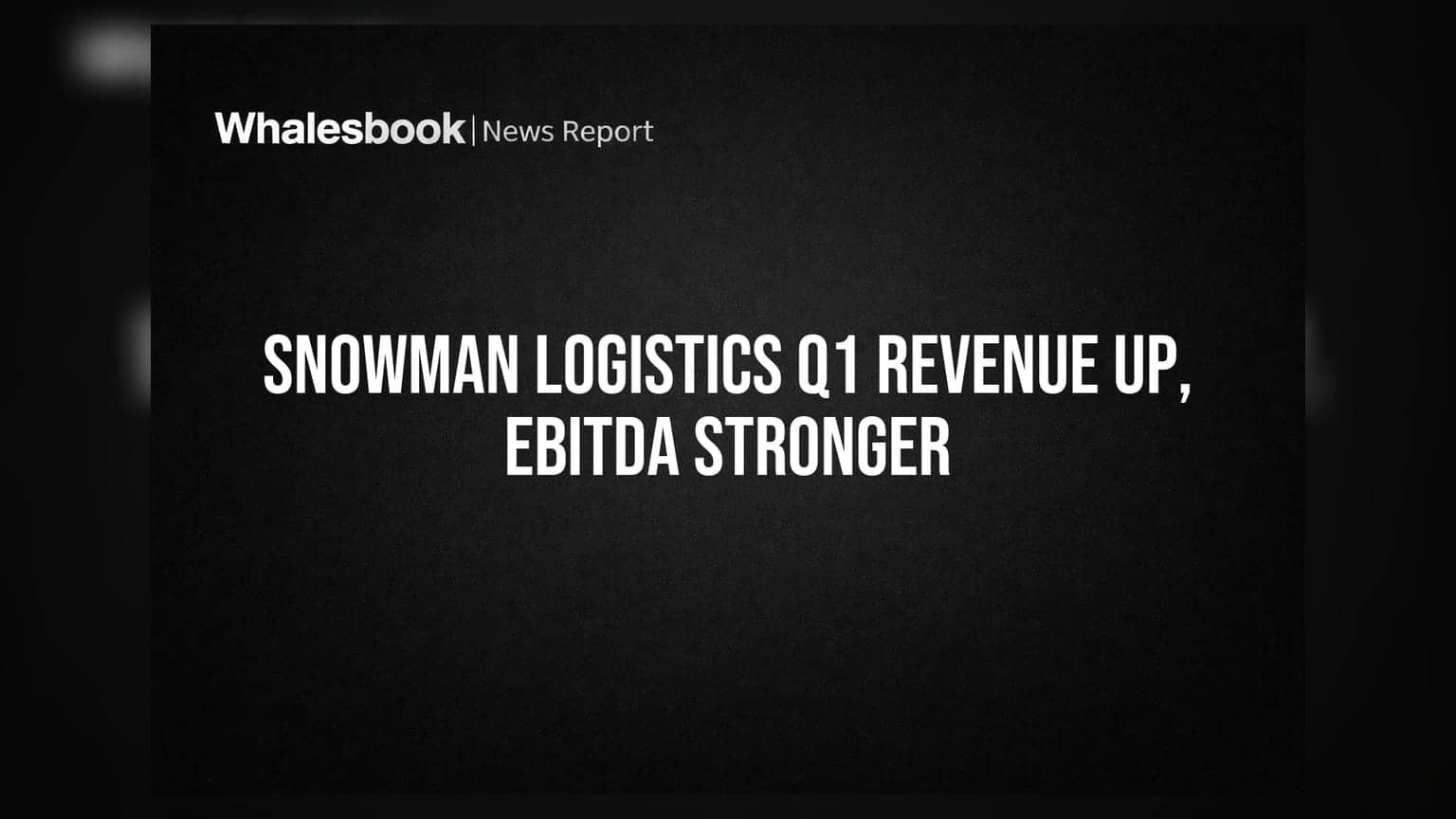Snowman Logistics: Q1 FY27లో ఆదాయం **9.21%** దూకుడు! EBITDA కూడా పెరిగింది