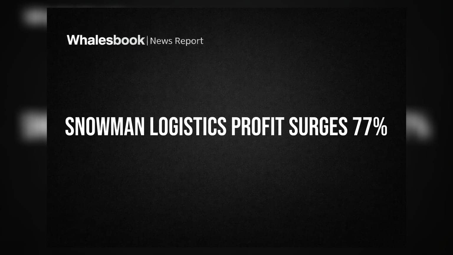 Snowman Logistics Q1FY27 Profit Jumps 77% to ₹4.5 Cr on 9.2% Revenue Growth