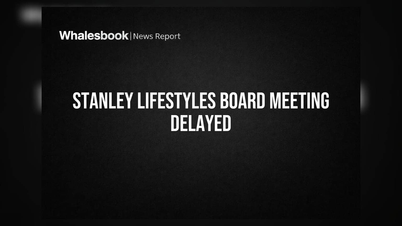 Stanley Lifestyles: बोर्ड मीटिंग की तारीख बदली, जानिए कब आएंगे नतीजे