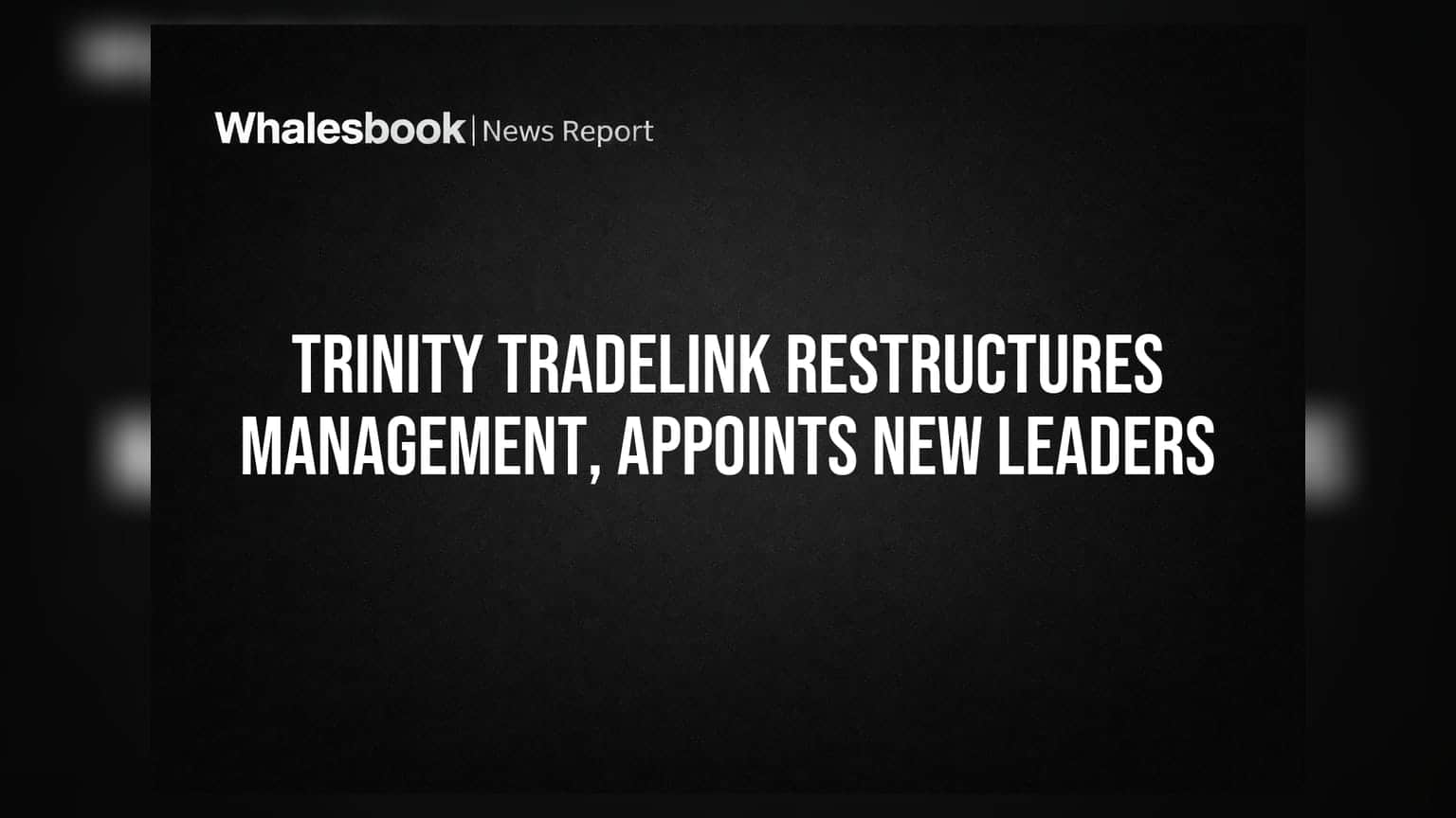 Trinity Tradelink માં મોટા ફેરફાર: નવા CFO અને MD ની નિમણૂક, બોર્ડમાં સ્વતંત્ર ડિરેક્ટર્સનો સમાવેશ