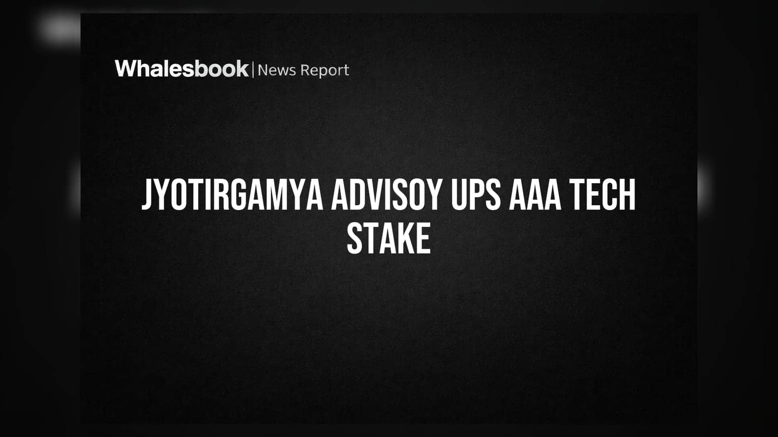 AAA Technologies में बड़ी हिस्सेदारी का खेल! Jyotirgamya Advisory ने खरीदा 29.38% स्टेक, बदलेगी कंपनी की दिशा?