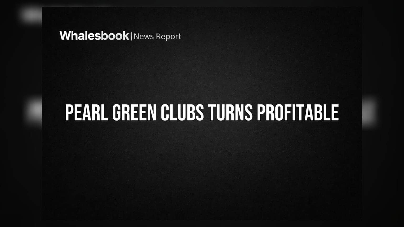 Pearl Green Clubs turns to profit in FY26, revenue dips 30%
