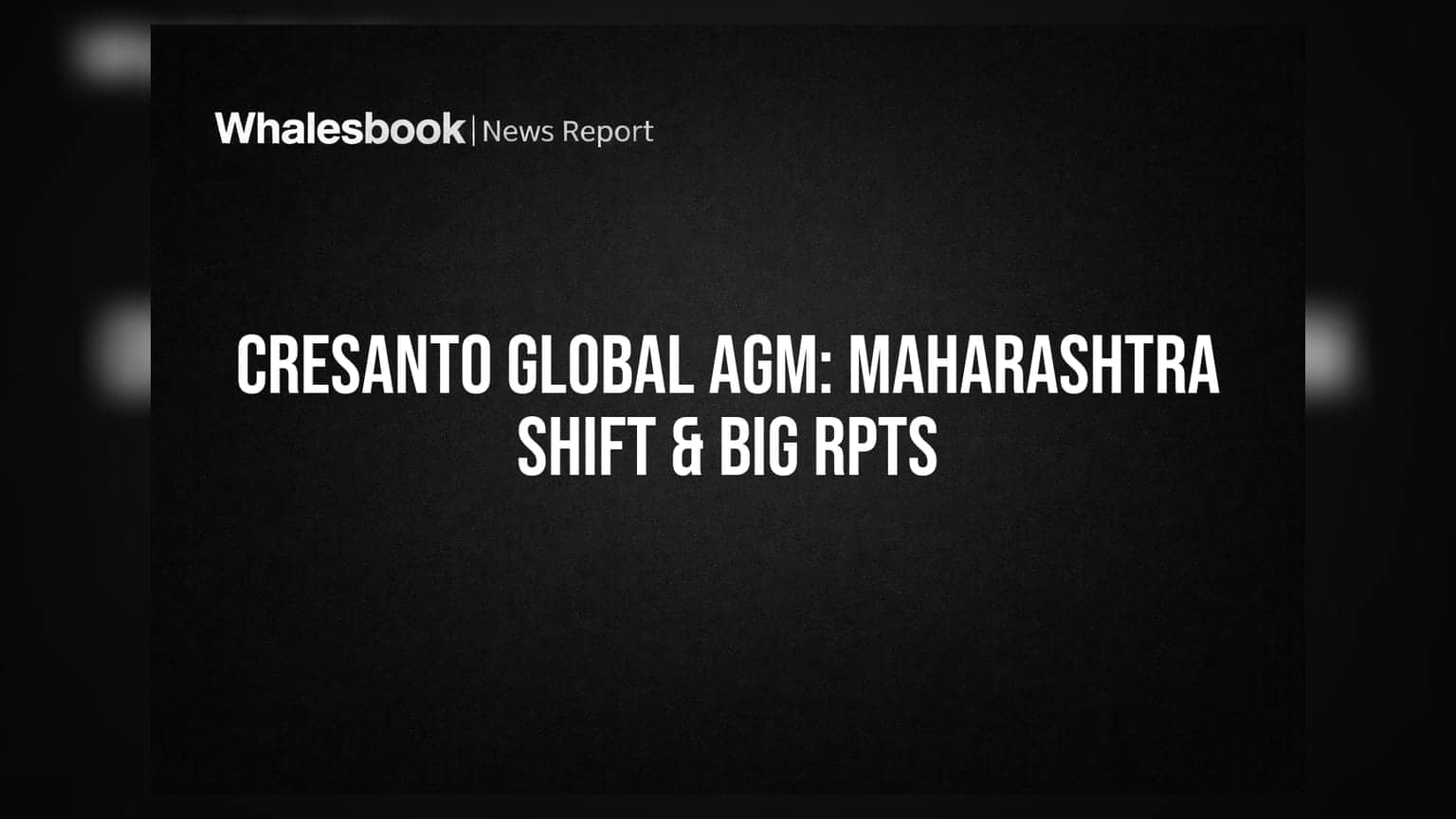 Cresanto Global Plans Maharashtra Shift, Seeks Approval for ₹40 Crore Related Party Deals