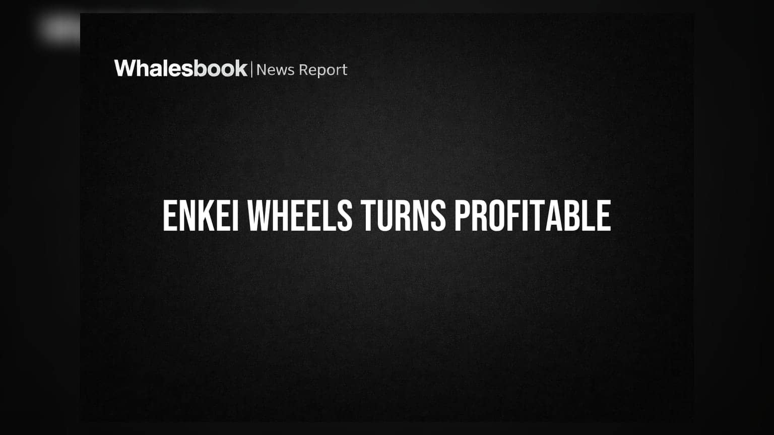 Enkei Wheels India returns to profit with ₹102.47 million net profit in June quarter