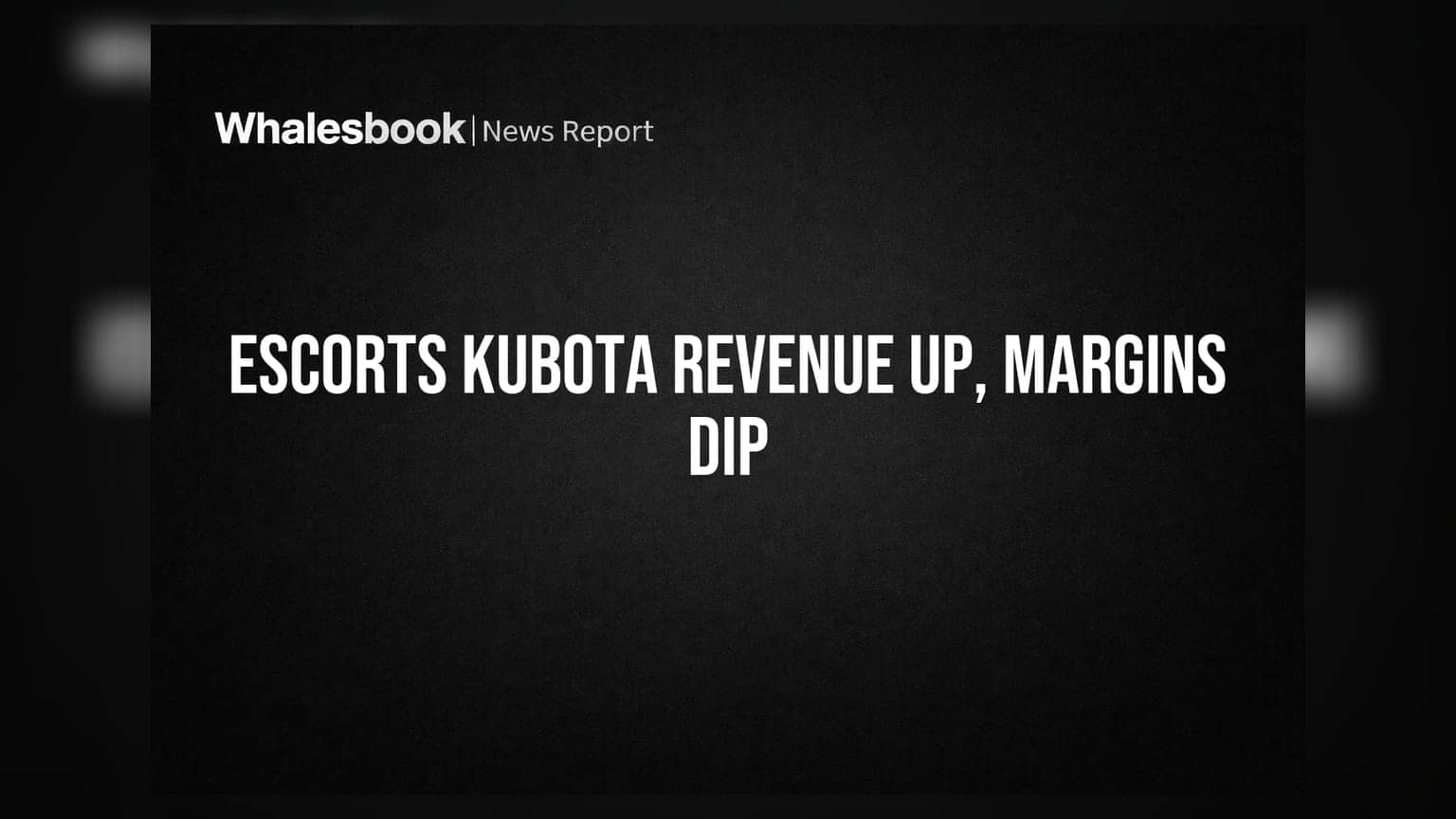Escorts Kubota Share Price: આવકમાં 28% નો જબરદસ્ત ઉછાળો, પરંતુ નફા પર દબાણ