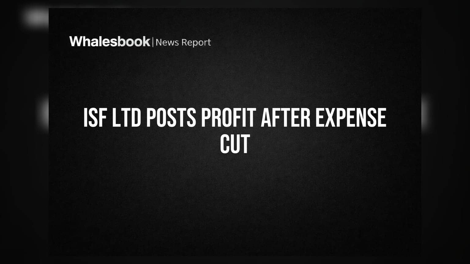 ISF Ltd Q1 FY27 Results: ₹0.03 કરોડનો ચોખ્ખો નફો, શેરધારકો માટે રાહતના સમાચાર!