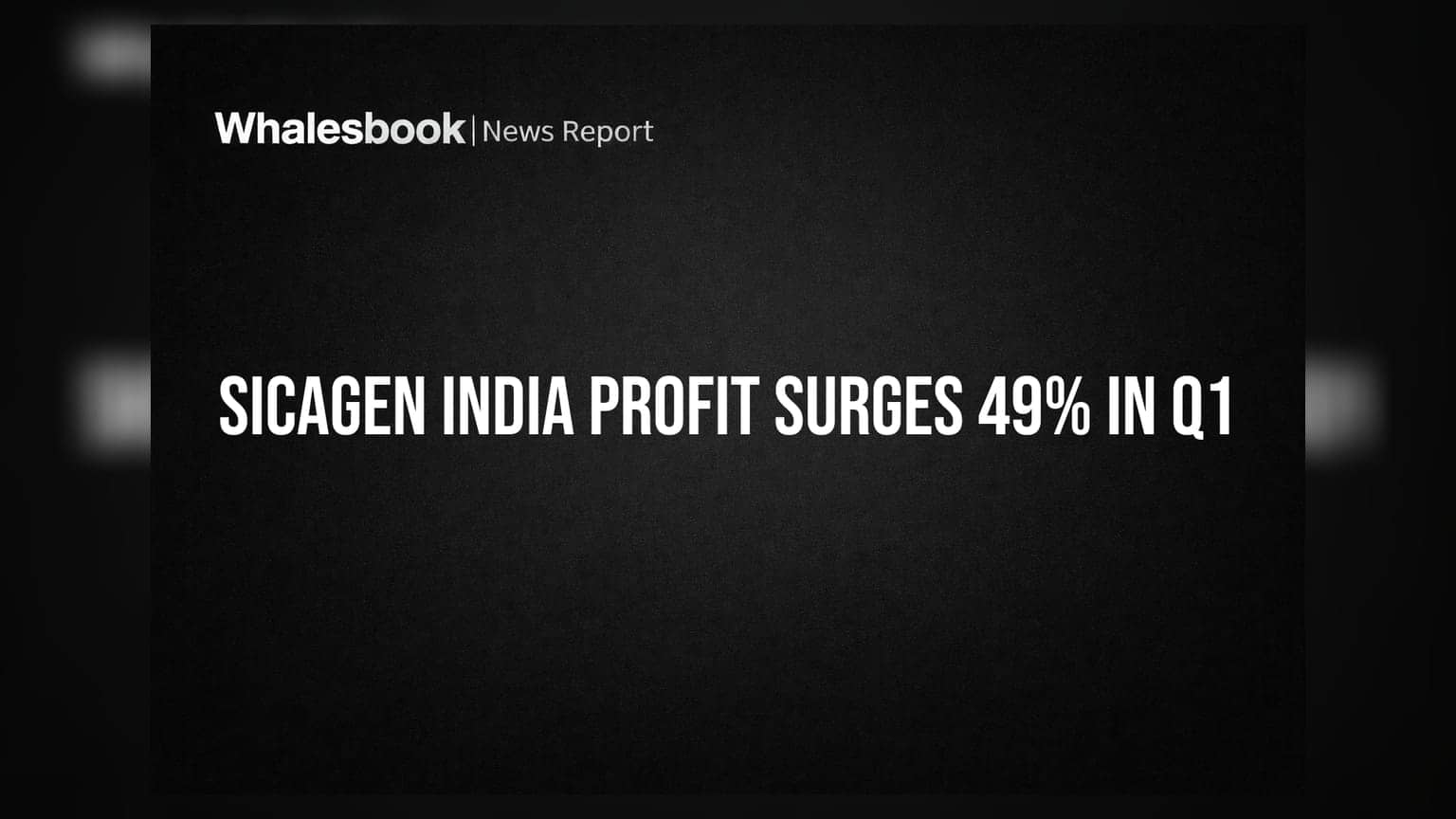 Sicagen India Q1 FY26 Profit Jumps 49% to ₹5.48 Cr; Revenue Rises