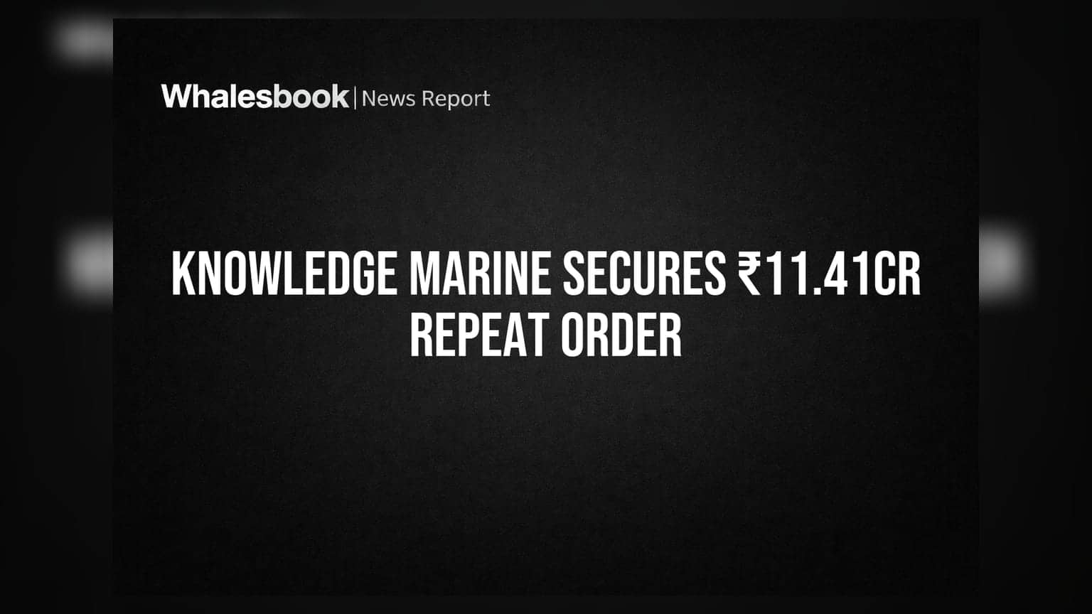 Knowledge Marine bags ₹11.41 crore repeat order from Paradip Port Authority